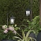 Pure Garden Solar Outdoor Lanterns, Black, 2PK 50-123 - alternate 1